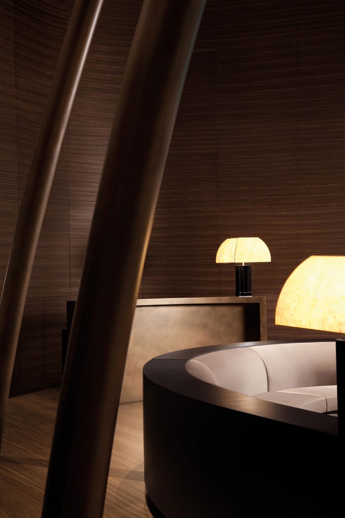 Современный дизайн интерьера отеля Armani Hotel Dubai