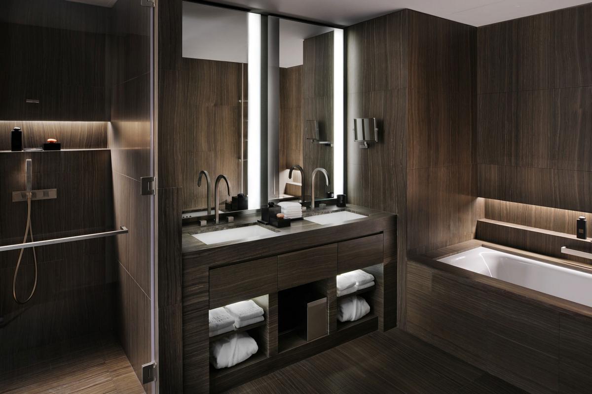 Современный дизайн интерьера отеля Armani Hotel Dubai