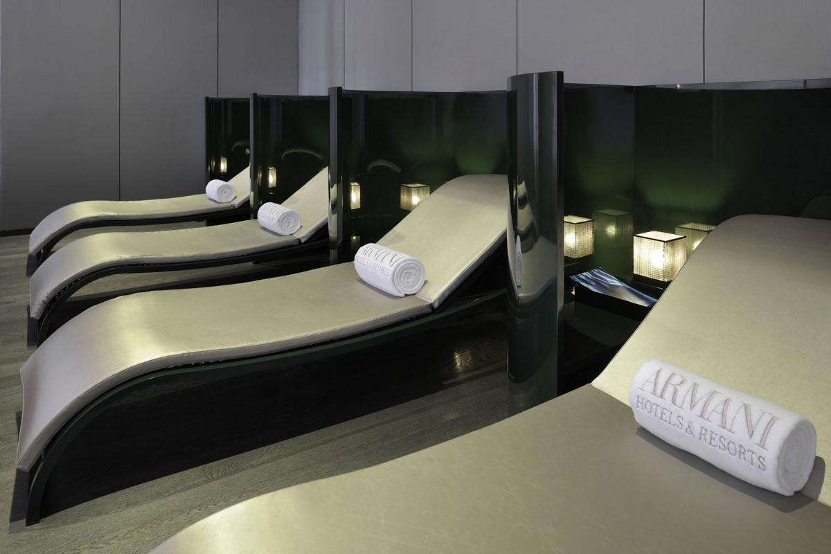 Современный дизайн интерьера отеля Armani Hotel Dubai